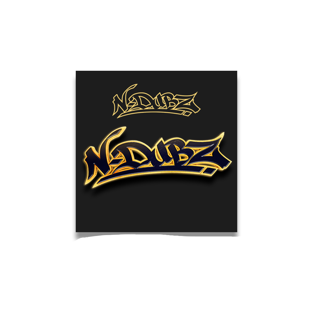N-Dubz Enamel Logo Pin Badge