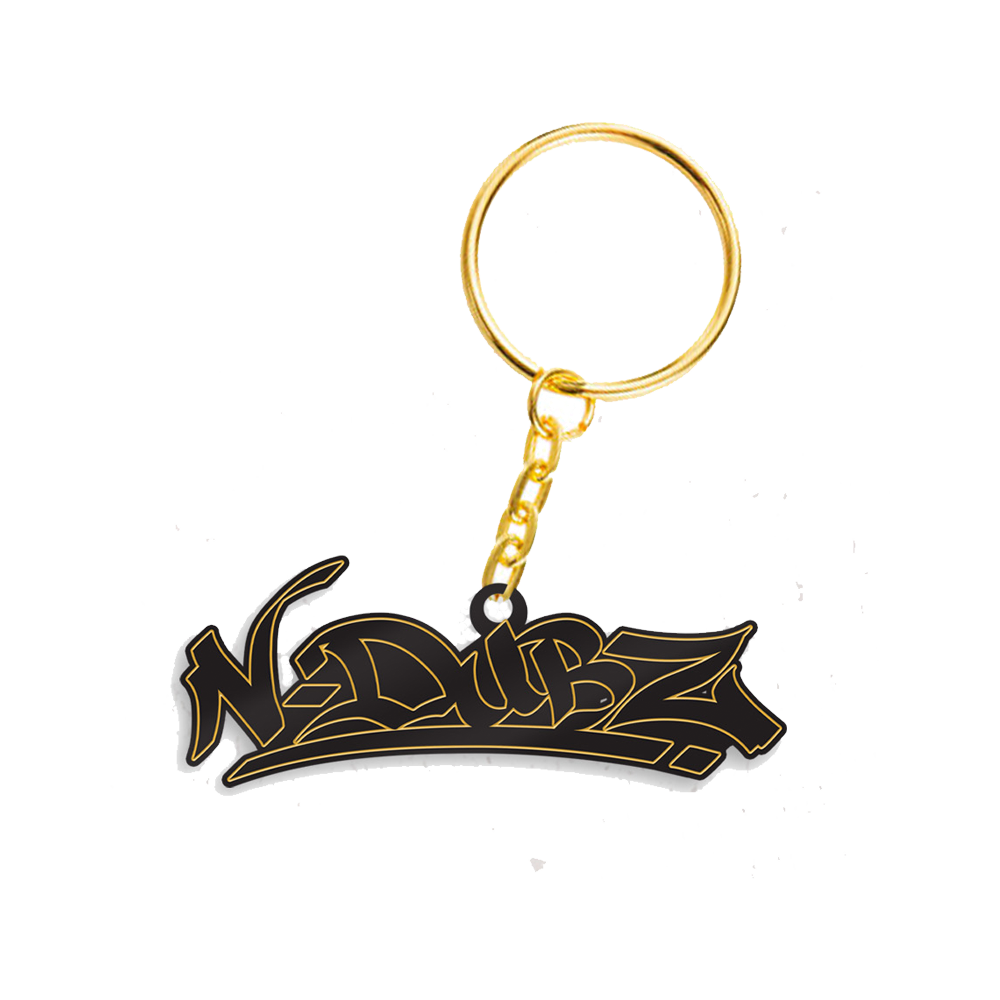N-Dubz Logo Enamel Keyring