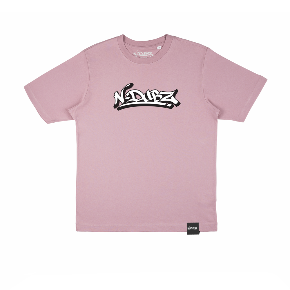 N-Dubz Bold Logo Pink tee