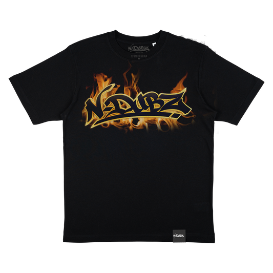 N-Dubz Flame Logo tee